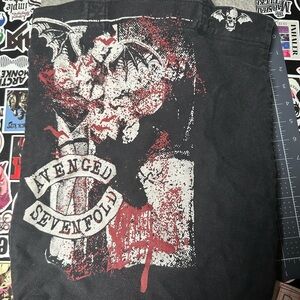Avenged Sevenfold Graphic tote bag